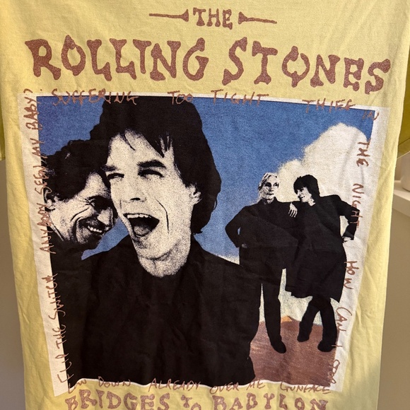 NWOT The Rolling Stones Bridges to Babylon T-Shirt - Picture 3 of 7